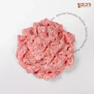 [일간고기][냉장] 국내산 한돈 후지(뒷다리살) 다짐육 500g