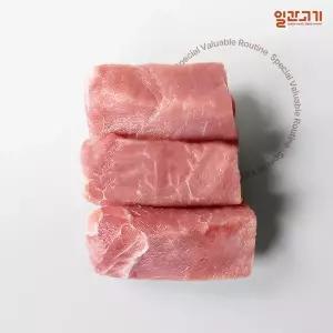 [일간고기][냉장] 국내산 한돈 등심 돈가스용 500g