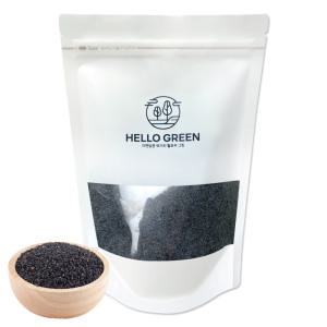헬로우그린 국내산 볶은 검은깨 가루 250g(팩) 흑임자 분말