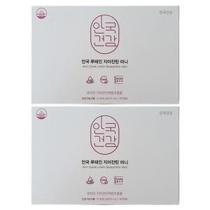 안국 루테인 지아잔틴 미니 90.91mg 180캡슐 2박스