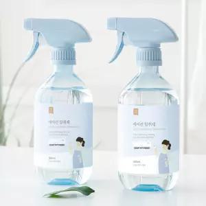 [총 1L] 쉼표365 에어컨 탈취제 500ml  x 2개 냄새 제거 자동차 차량 일반 벽걸이 스탠드 겸용 에어컨냄새 탈취 탈취제
