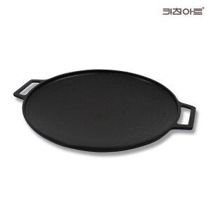 [키친아트] 금상첨화 인덕션가능 그리들팬 40cm 고기불판 코팅전골팬