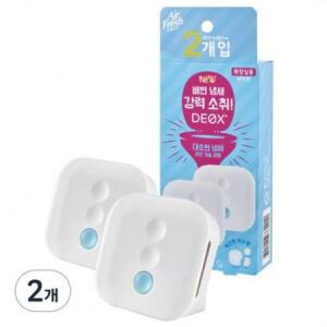 에어후레쉬 데옥스 화장실용 비치형 방향제 깨끗한 비누향 2p 12ml × 파우더/