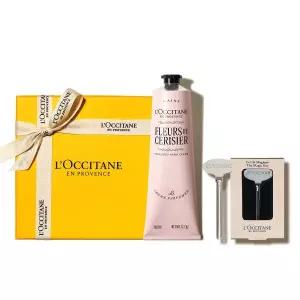 [록시땅](강남점)[기프트] 플뢰르 드 세리지에 핸드 크림 150ml 세트(체리 블라썸)(+매직키)