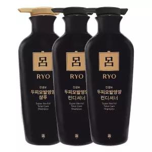 [려]려 진생보 두피모발영양 샴푸 400ml + 컨디셔너 400ml x2