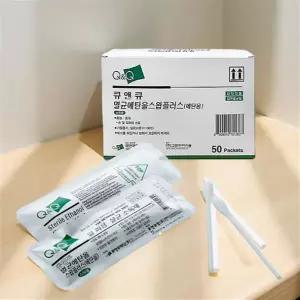 배꼽 청소 세정제 냄새 제거 다용도 바디 클렌징 멸균 50포 2개입