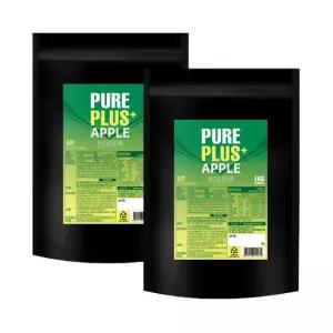 SP스포츠 퓨어 플러스 분리유청단백 단백질쉐이크 사과맛 1kg x 2개 (WPI 94%함유)