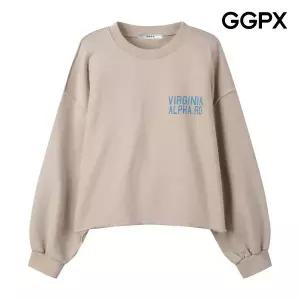 [GGPX] 롤링 라인 프린트 퍼프 티셔츠 (GQ3TS018F)