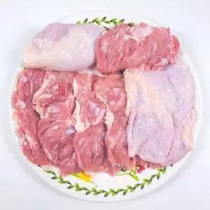[바라던] 브라질산 냉동 닭다리살 정육 닭정육 총4kg 2kg x 2팩