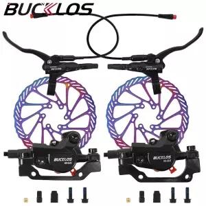 픽시브레이크 BUCKLOS 전기 자전거 유압 브레이크 차단 스쿠터 세트 2피스톤 디스크 접이식