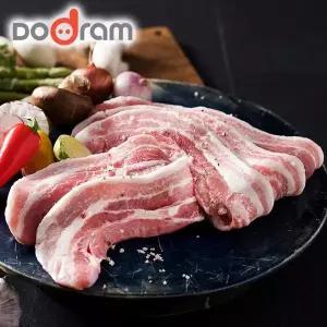 [NS홈쇼핑][도드람한돈] 삼겹살 구이용 1kg[34721835]
