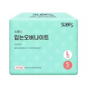 [슈베스] 입는 오버나이트 팬티형 외 생리대 중형 대형 팬티라이너 슈퍼 롱 입오버 모음전