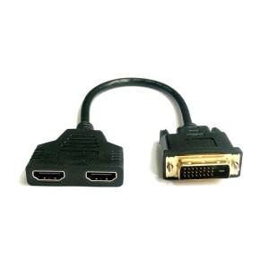 DVI-D HDMI 변환용 케이블  금도금 24 1 수-2.0HDMI 호환  19 핀 암 어댑터  1080p