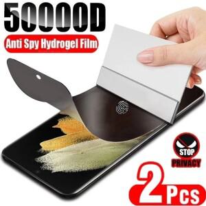 사생활보호필름 호환 삼성 갤럭시 S21 FE 울트라 플러스 참고 10 화면 보호기에 대 한 2PCS 사생활보호 Ant