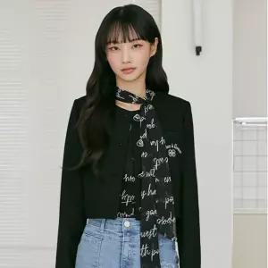 [에고이스트] [BLUE LABEL] 라운드넥 트위드 크롭 자켓 (ER2OJK01-T)
