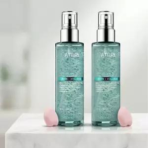 아누아 PDRN 피디알엔 히알루론산 수분 캡슐 미스트 100ml x 2 + 미스트 퍼프