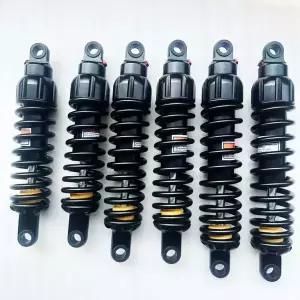 바이크 오토바이쇼바 리어 서스펜션 305mm 320mm 343mm 9mm 스프링 오토바이 충격 흡수 장치 할리 혼다 호