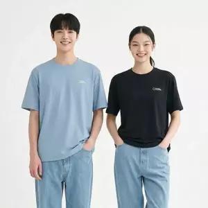 내셔널지오그래픽 N265UPA910 유니 메이스 기능성 2PACK 반팔 티셔츠 STEEL BLUE 2 285123