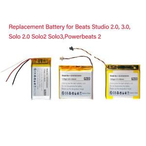 비츠 스튜디오 2.0 스튜디오 3.0 솔로 2.0 솔로 2 솔로 3 파워비츠 2 무선 헤드폰용 리튬 폴리머 배터리 교체