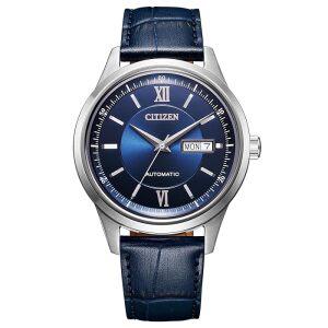 [Citizen] 손목시계 기계식 손목시계 데이  데이토 메카니컬 방수금 NY4050-11L 남성 블루