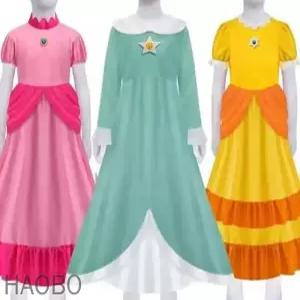 피치공주 코스프레 로젤리나 코스튬 마리오 드레스