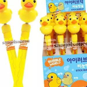오리 캐릭터 비눗방울 놀이완구 12p 어린이 야외활동 파티용품 유치원 단체선물