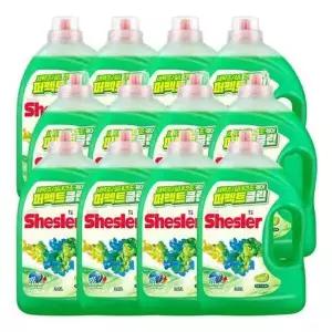 [아토세이프]쉬슬러 퍼펙트클린 액체세제 유칼립투스 3.05L 12개_