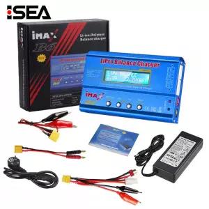 드론액세서리 HTRC iMAX B6 80W 배터리 충전기 Lipo NiMh 리튬 이온 Ni-Cd 디지털 RC 15V 6A 어댑터 밸런스