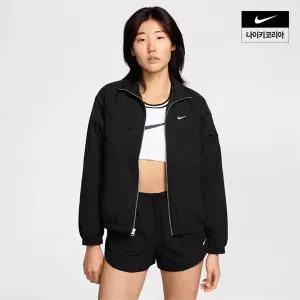 매장정품 나이키 브랜드관 여성 스포츠웨어 UV 윈드러너 우븐 풀집 자켓 재킷 FV6305-010 290677
