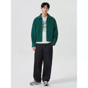 에잇세컨즈 퍼티그 세미와이드핏 데님 팬츠 네이비 264221CPZR