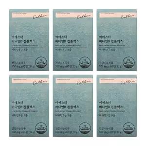 여에스더 비타민B 컴플렉스 여에스터 비타민B군 활력 에너지 6개 MJ