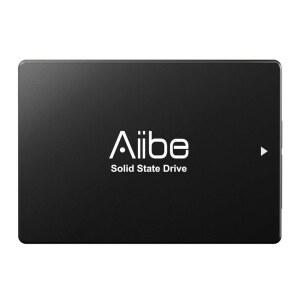 Aiive 128GB 내장 솔리드 스테이트 드라이브 SATA III SSD 2.5 u201D 내장, 컴퓨터 노트북용 최대 450MB/s (블랙)