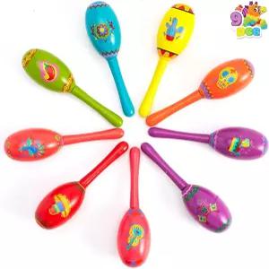 JOYIN 9 Pcs 피에스타 나무 마라 디자인 신코 드 마요 파티 멕시코 음악적 타코 화요일 장식 루아우