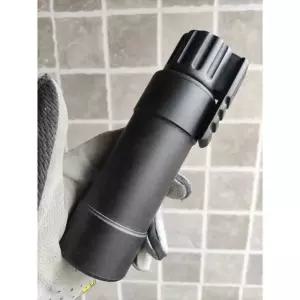 MP9 소음기 에어소프트건 블랙 48mm 20cm 비각인+스플릿 파츠 L7이