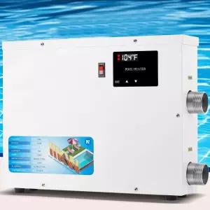 NEWTRY 5.5KW SPA 히터 220V 풀 전기 수영장 온수 욕조 지상 디지털 디스플레이가 있는 온도 조절기