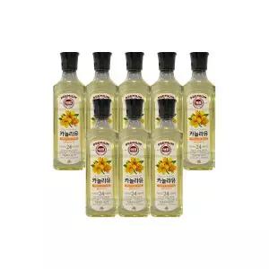 사조대림 해표 카놀라유 500ml 8개 / 식용유 오일 기름