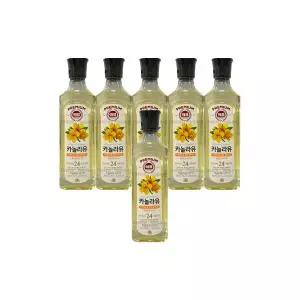 사조대림 해표 카놀라유 500ml 6개 / 식용유 오일 기름