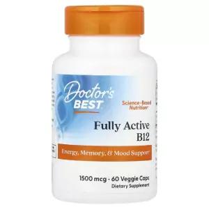 닥터베스트 비타민B12 비타민비 1500mcg 60캡슐 메틸코발라민 VitaminB12