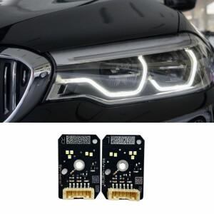 DRL LED 보드 6pin - BMW 호환 5 시리즈 G30 G31 G32 GT F90 M5 540i 적응 형 헤드 라이트 모듈 631172149