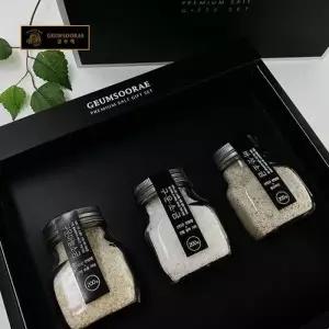 [텐바이텐]금수레 구운소금 프리미엄세트 3호(구운마늘소금200g+버섯소금200g+