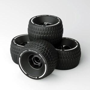 ANTWHEEL 올터레인 롱보드 휠 100mm 전기 스케이트보드 78A 고반동 우레탄