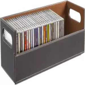 가정용 CD 보관함 영화 케이스 DVD 카세트 테이프 진열대 디스크 홀더는 최대 40장의 보관할 수 있으며