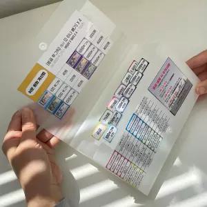 몽골 여행 준비물 지갑 스티커 화폐 돈 여행용지갑 만들기 베트남 태국 필리핀 다낭