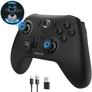 C6 무선 PC 게임 1000HZ 블루투스 속도 컨트롤러 폴링 스위 PC 윈도우 컨트롤러