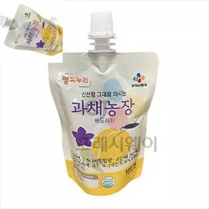 육랴 과채농장 배도라지주스 100ml 아기배도라지즙 건강주스
