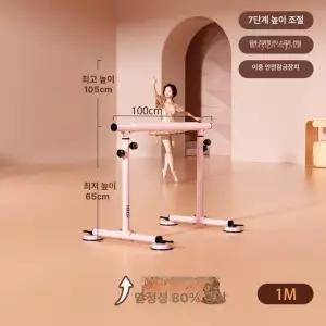 인용발레바 댄스 무용바 모란핑크 테스 참고 흡착판 가정용 대형 강화 m