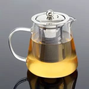 내열 차주전자 전기포트 티포트 다향 티팟 유리 800ml