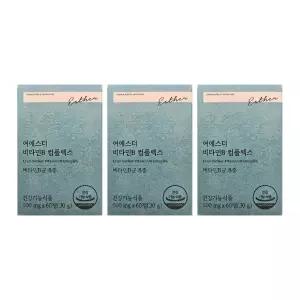 여에스더 비타민B 컴플렉스 여에스터 비타민B군 활력 에너지 3개 MJ