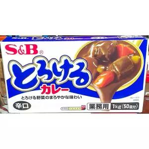 매운맛 카레 1kg고형 만들기 요리 블럭 블록 고형분 고체
