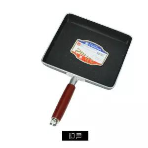 사각 업소용 주방용품 특대 후라이팬 계란팬 나무손잡이 프라이팬
